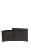RRP €330 PAUL SMITH Leather Bifold Wallet Printed Inside Card Pockets gallery photo number 1