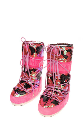 RRP €285 MOON BOOT TECHNICA Snow Boots Size 35-38 UK 2.5-5 US 3.5-6 Sequin gallery photo number 1