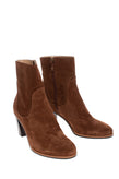 RRP €540 LONGCHAMP Suede Leather Ankle Boots Size 39 UK 6 US 9 Made in Italy gallery photo number 2
