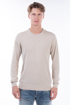 DANIELE ALESSANDRINI Jumper Size IT 50 Thin Knit Long Sleeve Crew Neck gallery photo number 2