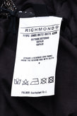 RRP €235 RICHMOND DENIM Top Blouse Size IT 40 / XS Draped Chain Trim Rhinestones gallery photo number 8