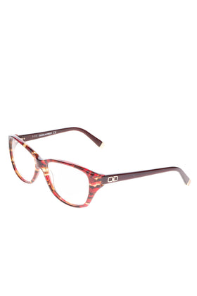 RRP €190 DSQUARED2 Butterfly Optical Frame Clear Glasses Tortoise Shell Pattern gallery photo number 2