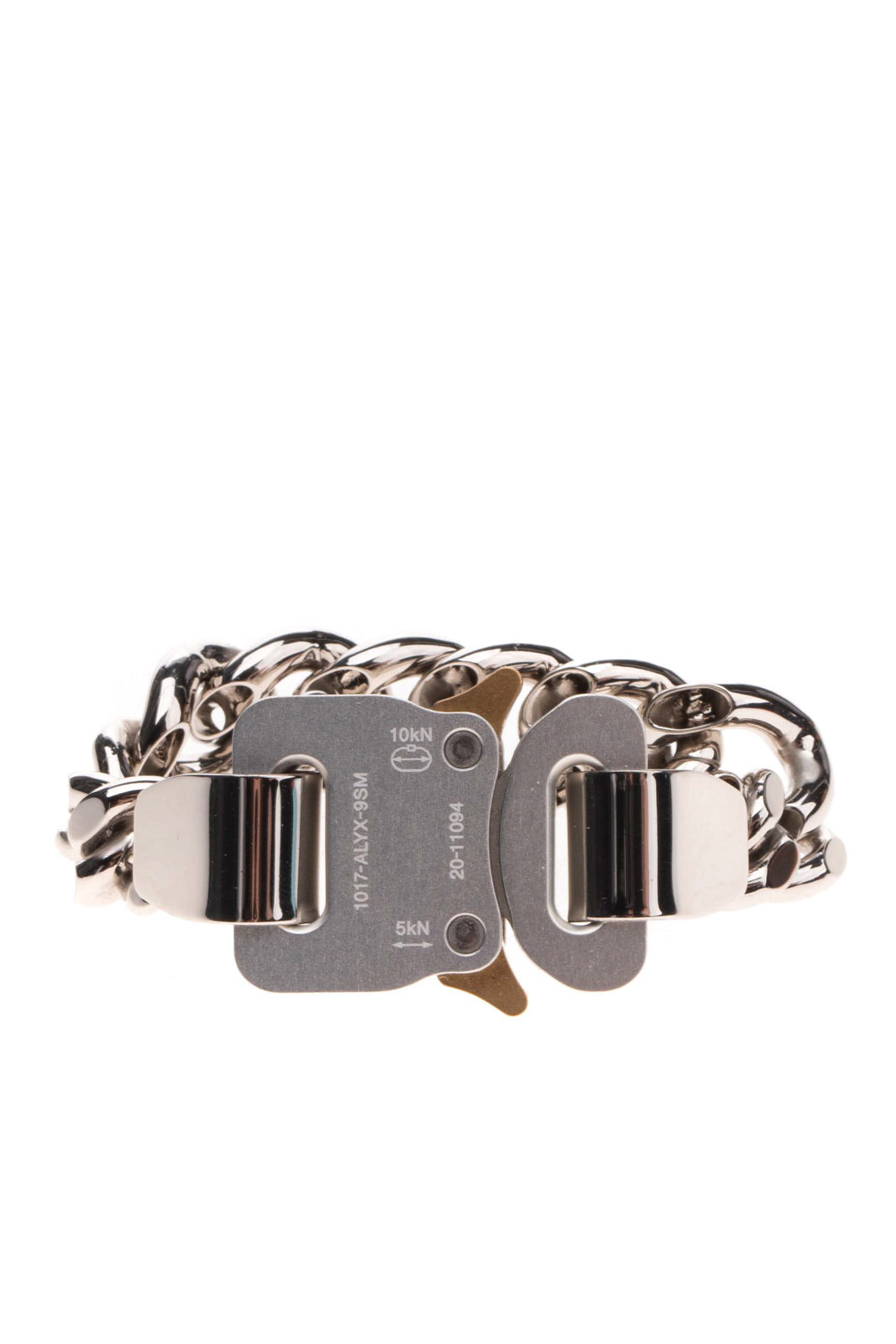 RRP €340 1017 ALYX 9SM HERO 4X Chain Bracelet Cut Out Chain Links Buckle Closure gallery main photo