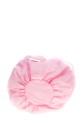 RRP €115 I PINCO PALLINO Haute Couture Organza Bucket Bag Flower Drawstring gallery photo number 5
