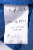 BYBLOS Polo Shirt Size 6M Embroidered Logo Spread Collar Made in Italy gallery photo number 4