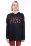 LIL YACHTY Unisex T-Shirt Top Size M Coated 'KING BOAT' Long Sleeve Crew Neck gallery photo number 6