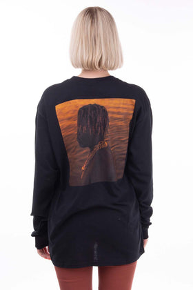 LIL YACHTY Unisex T-Shirt Top Size M Coated 'KING BOAT' Long Sleeve Crew Neck gallery photo number 7