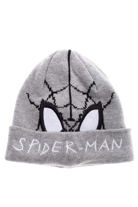 NAME IT x MARVEL Beanie Cap Size 6-12M Embroidered 'SPIDER-MAN' Double Layered