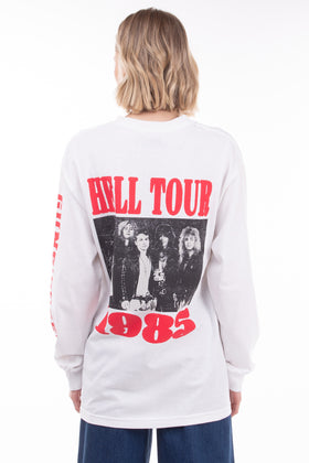 GUNS N' ROSES Unisex T-Shirt Top Size XL Coated 'HELL TOUR 1985' Long Sleeve gallery photo number 9