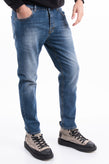 ICE PLAY Jeans W27 Stretch Faded Worn Look Cropped Made in Italy gallery photo number 2