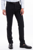 RRP €300 CANTARELLI Mohair & Wool Flat Front Trousers Size IT 48 M Made in Italy gallery photo number 4