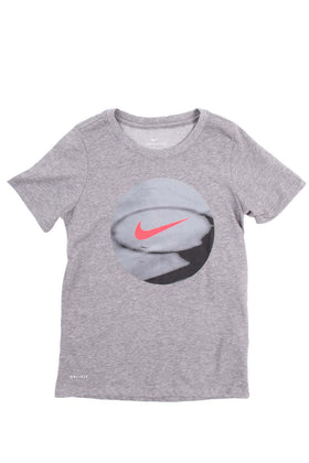 NIKE T-Shirt Top Size XS / 6-8Y / 122-128CM DRI-FIT Coated Ball Short Sleeve gallery photo number 1