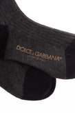 DOLCE & GABBANA Ribbed Calf Socks Size S / 2-4Y Thin Knit Made in Italy gallery photo number 2