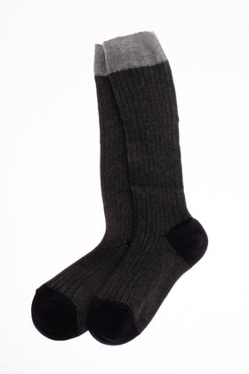 DOLCE & GABBANA Ribbed Calf Socks Size S / 2-4Y Thin Knit Made in Italy gallery photo number 4