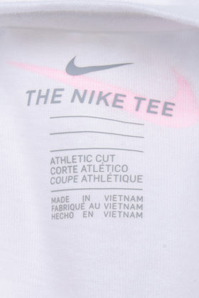 NIKE T-Shirt Top Size 4-5Y / 104-110CM Coated Logo Cap Sleeve Round Neck gallery photo number 5