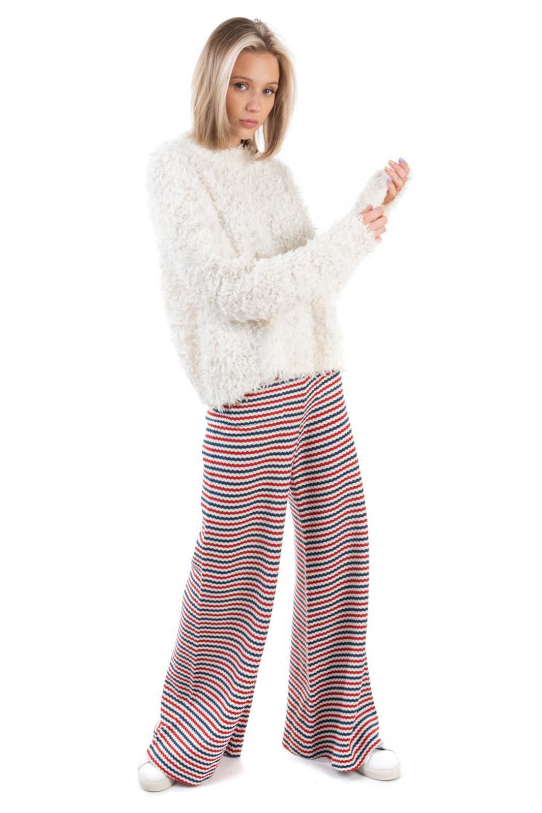 RRP €395 IRO Shabby Fabric Jumper Size S Mohair & Wool Blend Thin Made in Italy gallery main photo
