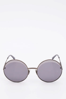 RRP €380 BOTTEGA VENETA Round Sunglasses HANDCRAFTED Lenses By Zeiss Intrecciato gallery photo number 1