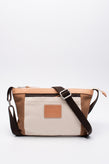 TOMMY HILFIGER Organic Cotton Canvas Crossbody Bag Patchwork Adjustable Strap gallery photo number 1