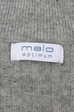 RRP€465 MALO Cashmere & Wool Cardigan Size L Grey Melange Effect Button Front gallery photo number 4