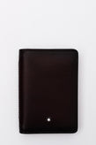 RRP€265 MONTBLANC MEISTERSTUCK SFUMATO Burnished Leather Card Wallet Logo gallery photo number 4