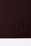 RRP€265 MONTBLANC MEISTERSTUCK SFUMATO Burnished Leather Card Wallet Logo gallery photo number 8