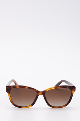 RRP€180 MARC JACOBS MARC 529/S Polarized Butterfly Sunglasses Tortoiseshell