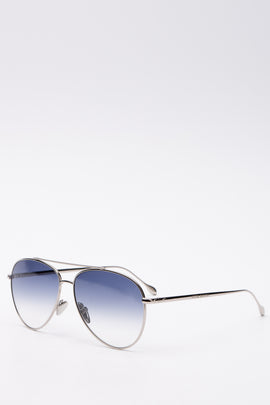 RRP €205 ISABEL MARANT IM 0011/S Pilot Sunglasses Metal Thin Frame Gradient
