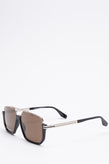 RRP€300 MARC JACOBS MARC 413/S Square Pilot Sunglasses Cut Out Tinted Lenses gallery photo number 2