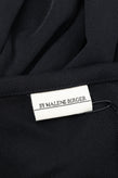 BY MALENE BIRGER Jumpsuit Size XXS Silk Trim Asymmetric Neck Cropped RRP €210 gallery photo number 7