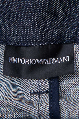 RRP €205 EMPORIO ARMANI Jeans W28 Stretch Garment Dye Logo Patch Skinny Fit gallery photo number 7