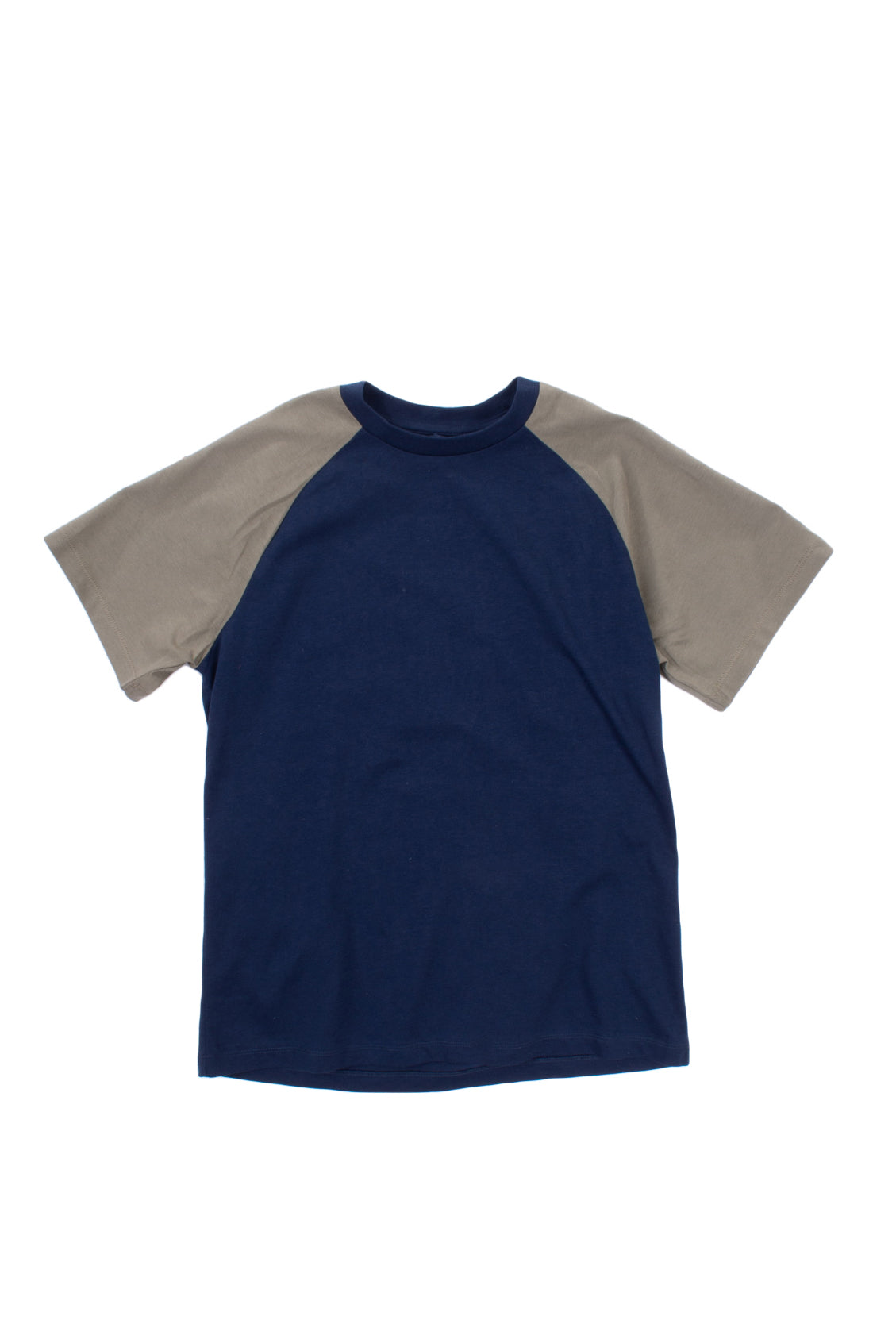 8 KIDS T-Shirt Top Size 12Y Two Tone Short Sleeve Crew Neck Made in Portugal gallery main photo