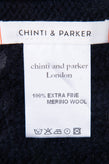 RRP€340 CHINTI & PARKER Merino Wool Wrap Scarf & Beanie Cap Set Made in Portugal gallery photo number 7