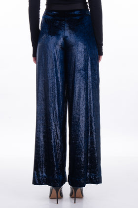 RRP €295 JUST CAVALLI Fuzzy Trousers Size IT 38 / XS Wide Leg Made in Italy gallery photo number 3