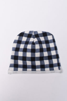 IL GUARDAROBINO-14 By VALENTINA ZURLINO Beanie Cap Size 6M Gingham Made in Italy gallery photo number 2