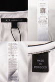 ARMANI EXCHANGE Twill Shift Dress US4 S Two Tone Color Block Round Neck gallery photo number 6