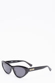 RRP €240 MOSCHINO MOS077/S Cat Eye Sunglasses Logo Sides Glossy Frame gallery photo number 2