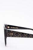 RRP€410 DIOR LADYDIORSTUDS Butterfly Sunglasses Studded Cannage Motif Temples gallery photo number 5