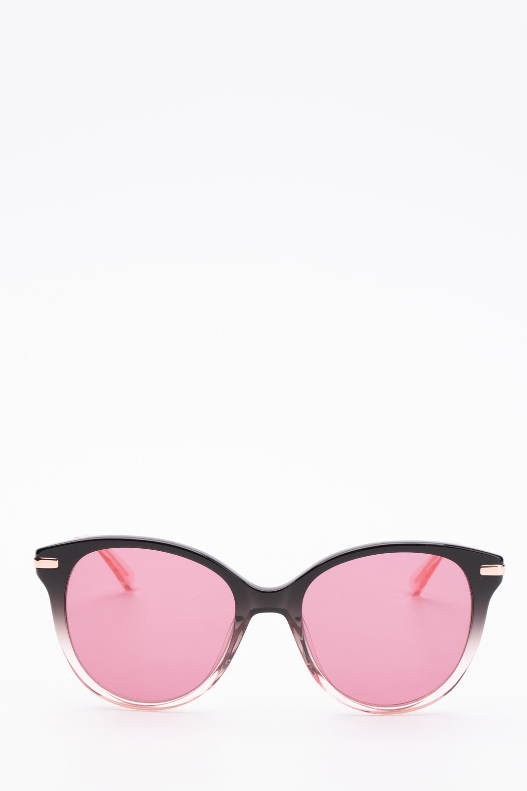 RRP€175 LOVE MOSCHINO MOL030/S Butterfly Sunglasses Ombre Frame Pink Lenses gallery main photo