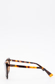 RRP €200 MOSCHINO MOS081/S Mirrored Butterfly Sunglasses Tortoiseshell Logo gallery photo number 3