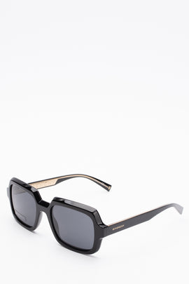 RRP€375 GIVENCHY GV7153/S Square Sunglasses Optyl Glossy Frame Tinted Lenses