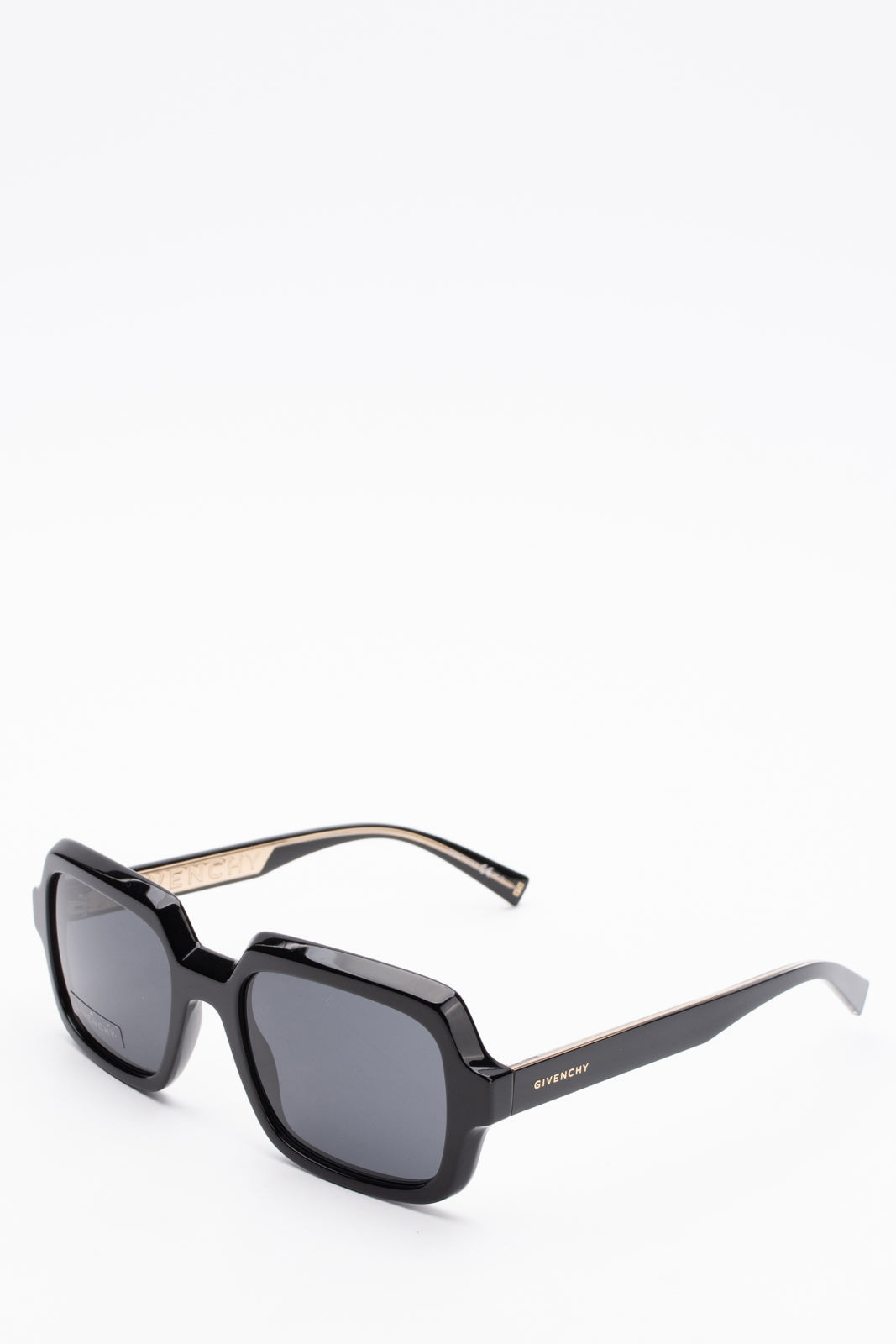 RRP€375 GIVENCHY GV7153/S Square Sunglasses Optyl Glossy Frame Tinted Lenses gallery main photo