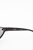 RRP€250 MOSCHINO MOS061/S Wrap Shield Sunglasses Mirrored Studded Logo Sides gallery photo number 7