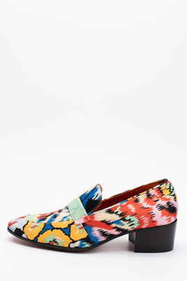 RRP€630 MISSONI Loafer Shoes US9 EU39 UK6 Multicoloured Pattern Made in Italy