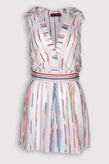 RRP €520 MISSONI MARE Knitted Playsuit US2 IT38 XS Striped Lame Elastic Waist gallery photo number 1