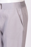 RRP €910 MISSONI Trousers US4 IT40 S Grey Flat Front Straight Leg Made in Italy gallery photo number 5