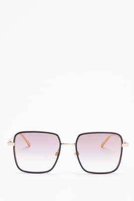 RRP€260 MARC JACOBS MARC 477/S Square Sunglasses Lightly Mirrored Gradient Lens
