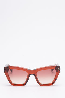 RRP€240 MARC JACOBS MJ 1001/S Butterfly Sunglasses Gradient Lenses Thick Frame gallery photo number 2