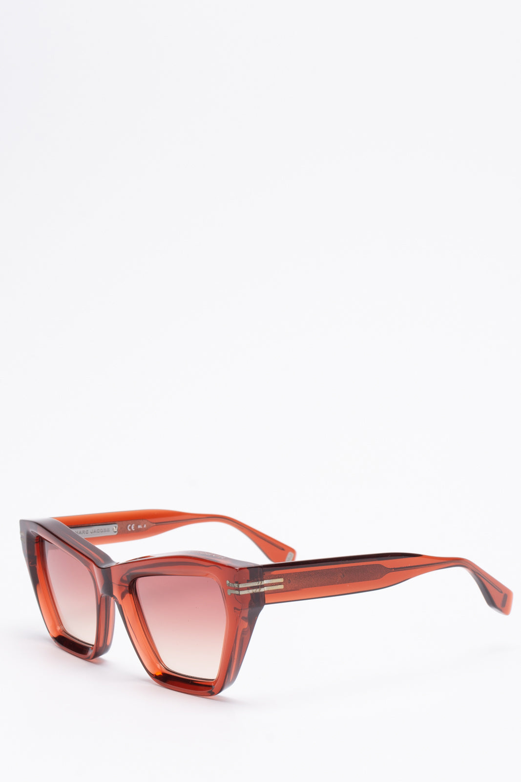 RRP€240 MARC JACOBS MJ 1001/S Butterfly Sunglasses Gradient Lenses Thick Frame gallery main photo