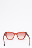 RRP€240 MARC JACOBS MJ 1001/S Butterfly Sunglasses Gradient Lenses Thick Frame gallery photo number 4