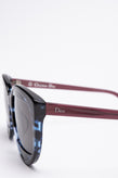 RRP €375 DIOR DIORMANIA2 HK3IR Butterfly Sunglasses Rectangle Lens Made in Italy gallery photo number 6